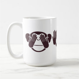 Mug Conception des trois singes sages