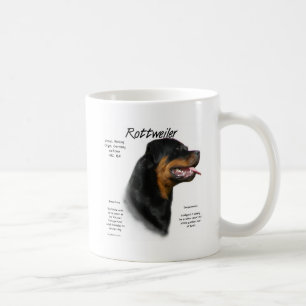 Mug Conception d'histoire de rottweiler