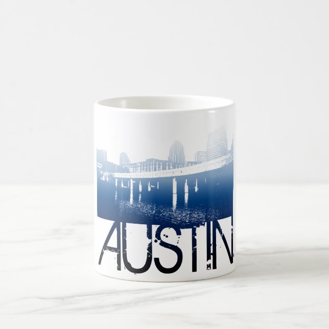 Mug Conception d'horizon d'Austin (Centre)