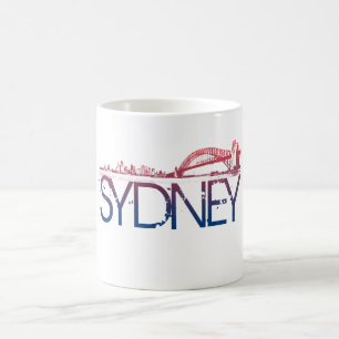 Mug Conception d'horizon de Sydney