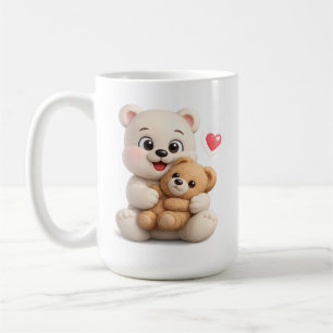 Mug Conception d'ours en peluche adorable et mignon