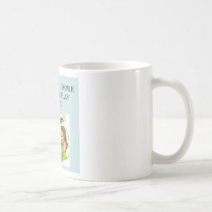 Mug conception drôle de plaisanterie de joueur de pon