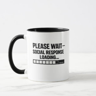Mug Conception drôle de programmeur introverti