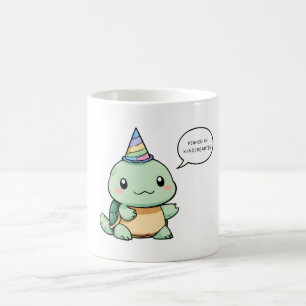 Mug Conception drôle de tortue "A atteint son apogée à