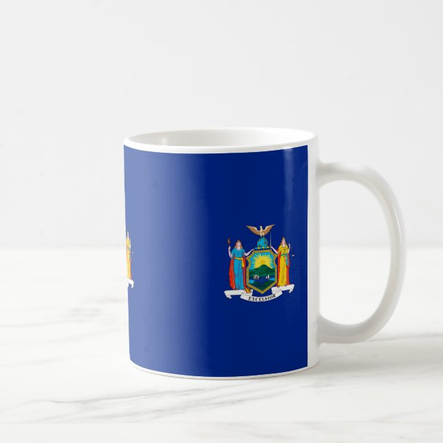Mug Conception du drapeau de l'État de New York (Droite)