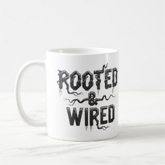Mug Conception Électrique Racines Grunge Racinée & Câb