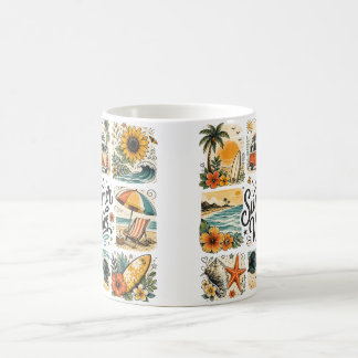 Mug Conception esthétique premium d'ambiance estivale