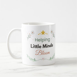 Mug Conception florale de marguerite botanique minimal