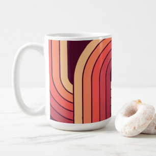 Mug Conception géométrique de style rétro MCM années 1