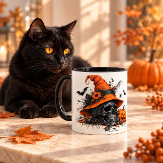 Mug Conception Halloween gothique