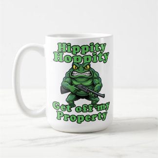Mug Conception Hippity Hoppity Dégage De Ma Propriété