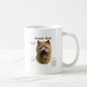 Mug Conception historique de Norwich Terrier