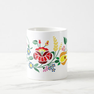 Mug Conception hongroise de broderie de Traditonal