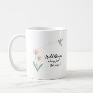 Mug Conception Inspirante de Colibri de Pissenlit