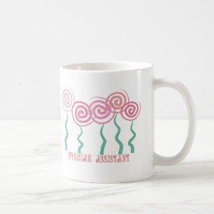 Mug Conception lunatique auxiliaire de fleurs de
