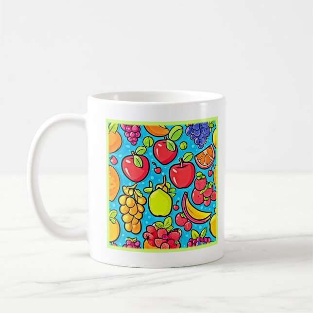 Mug Conception Motif fruitée (Gauche)
