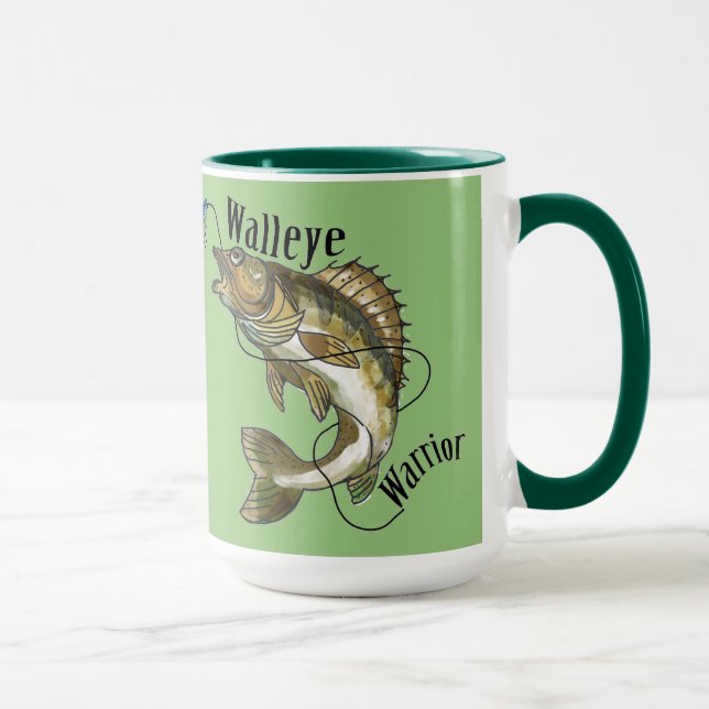 Mug Conception originale de guerrier de brochets (Droite)