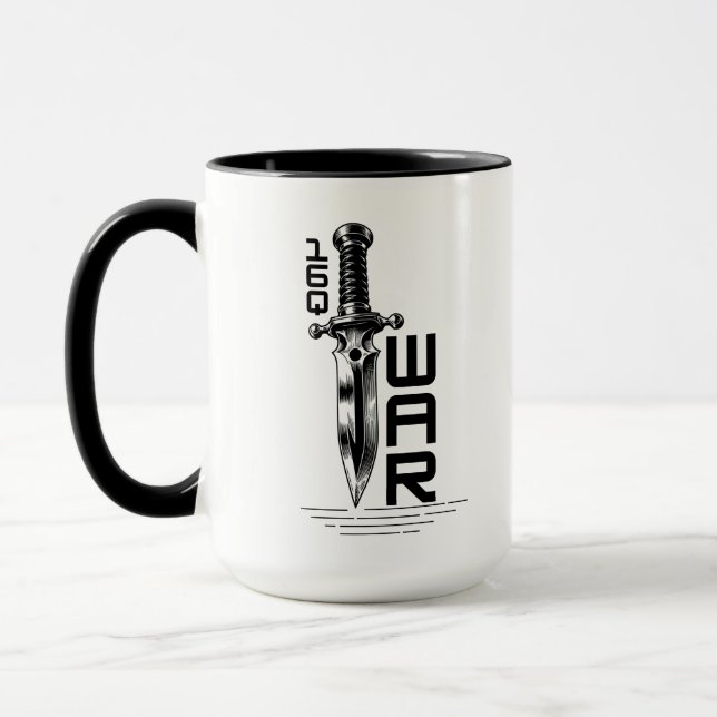 Mug Conception personnalisée de l'épée de guerre japon (Gauche)