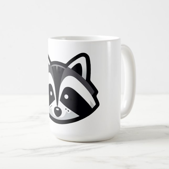 Mug Conception Raccoon simple (Devant droit)