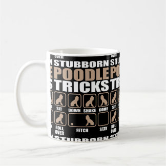 Mug Conception têtue de tours de caniche