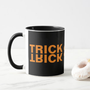 Mug Conception Trick or Treat avec typographie