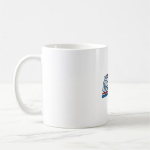 Mug Conception vectorielle vintage patriotique de cour