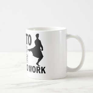 Mug Conceptions des montagnes écossaises de danse