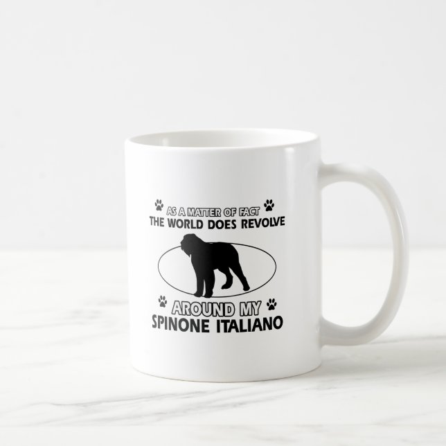 Mug Conceptions drôles d'Italien de spinone (Droite)