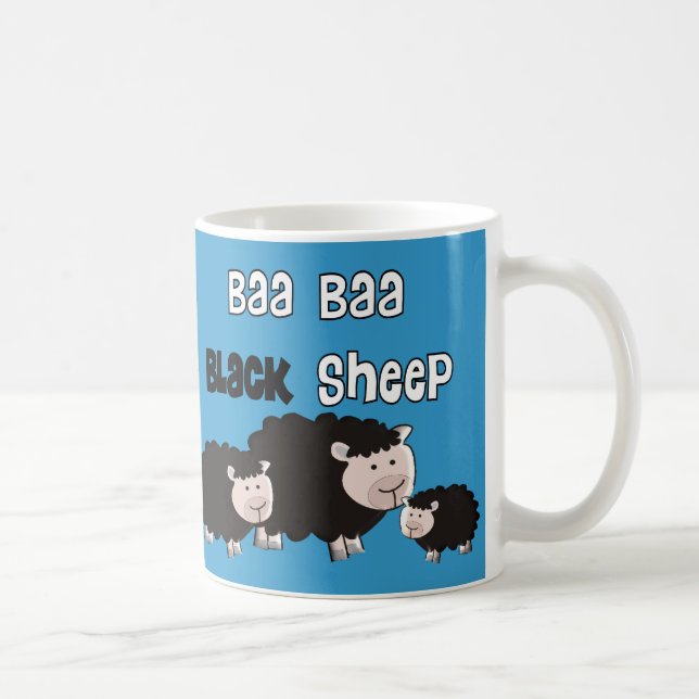 Mug Conceptions "moutons noirs de moutons noirs de (Droite)