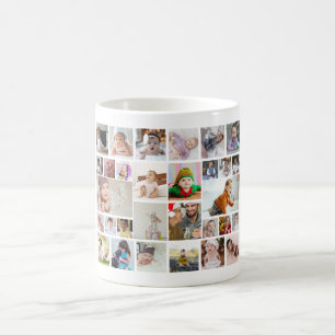 Mug Concevez votre propre affiche de collage photo 30