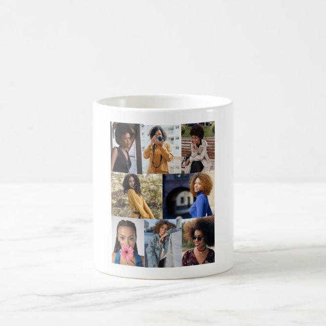 Mug Concevez votre propre collection de photos 8 (Centre)
