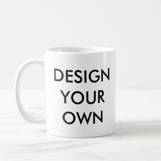 Mug Concevez votre propre Musique blanche personnalisé