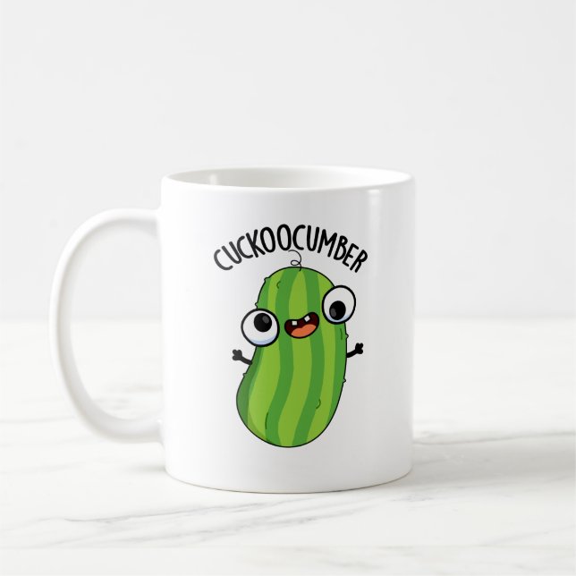 Mug Concombre Funky Veggie Cucumber Pun (Gauche)