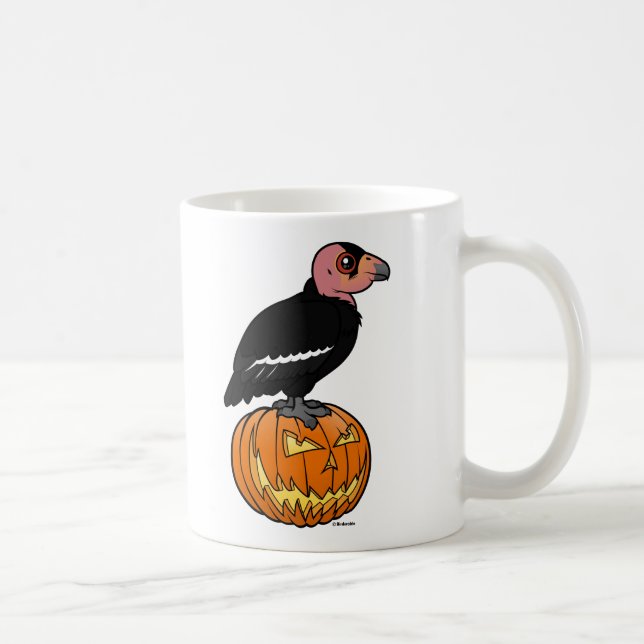 Mug Condor de Californie Halloween (Droite)