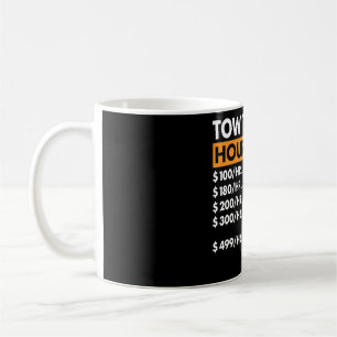 Mug Conducteur de camion-remorque à tarif horaire