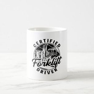 Mug Conducteur de chariot élévateur certifié Conducteu