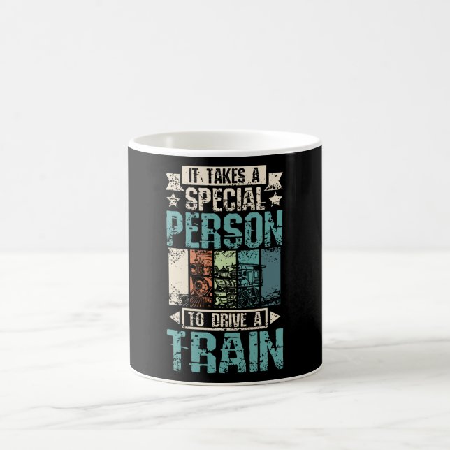 Mug Conducteur de train cool (Centre)