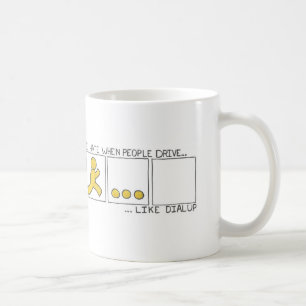 Mug Conduisez comme l'appel téléphonique