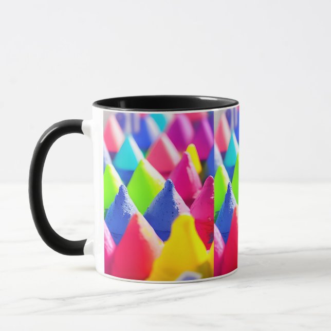 Mug Cônes colorés (Gauche)