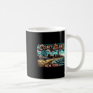 Mug Coney Island New York Travel Summer Family Vacatio