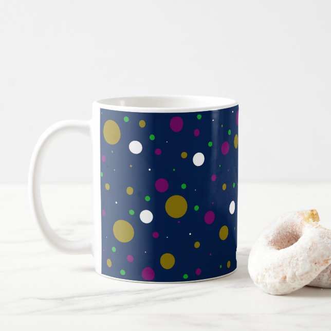 Mug Confetti chromatique (Avec donut)