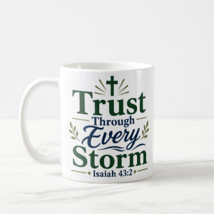 Mug Confiance à travers chaque tempête dévotion quotid