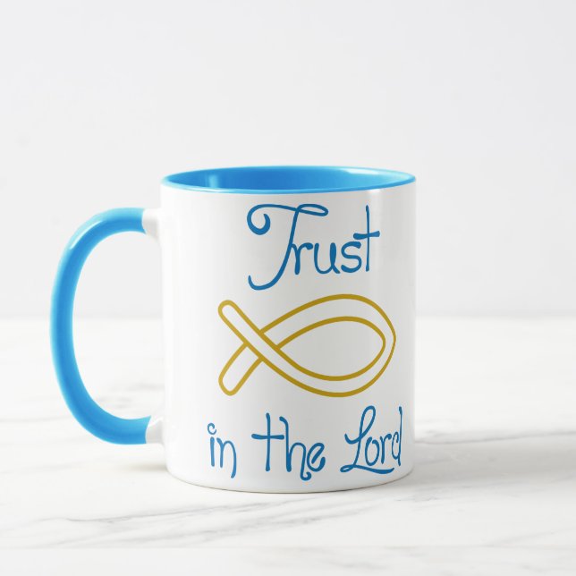 Mug Confiance dans le Seigneur (Gauche)