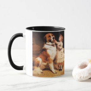 Mug Confiance de Charles Burton Barber, Saint Bernard 