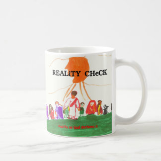 Mug Confrontation avec la réalité - alimentation des