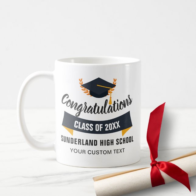 Mug Congrats de fin d'études Classe de 20XX École sur  (Créateur téléchargé)