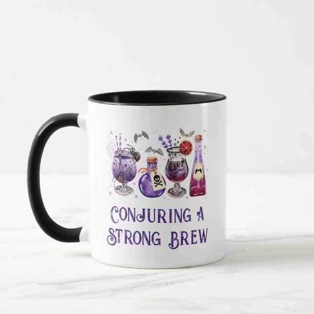 Mug Conjurer une brasse forte sorcières potions Hallow (Gauche)
