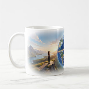 Mug Connexion Mondiale à travers les chemins de mo