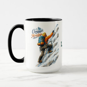 Mug Conquérir Montagne Aventure Vie Inspirante ..