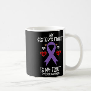 Mug Conscience de l'overdose Le combat de ma soeur est